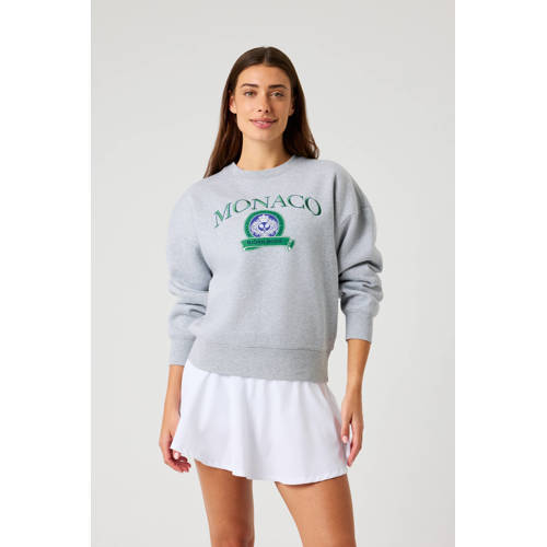 Björn Borg sweater BORG grijs melange afbeelding
