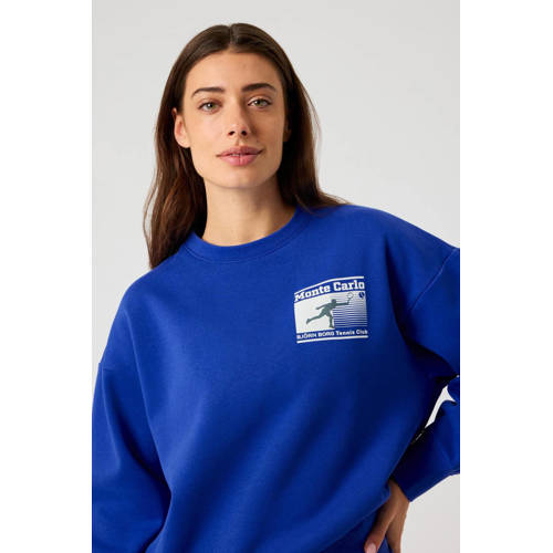 Björn Borg sweater kobaltblauw afbeelding