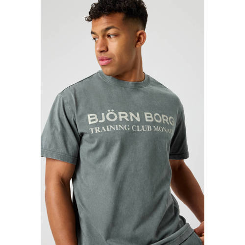 Björn Borg T-shirt BORG Classic grijs afbeelding