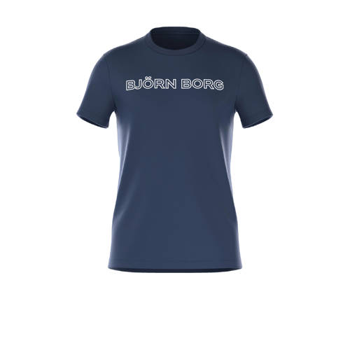 Björn Borg regular T-shirt Essential blauw afbeelding