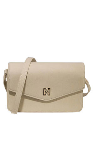 crossbody tas Daxing Croco beige