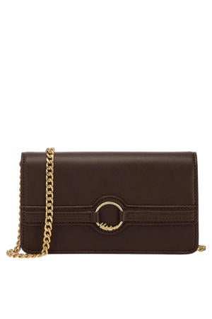 crossbody tas Oria donkerbruin