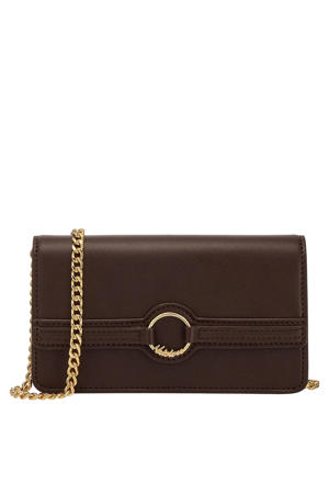 crossbody tas Oria donkerbruin
