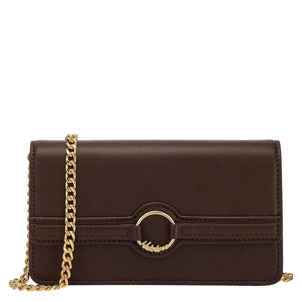 NIKKIE crossbody tas Oria donkerbruin
