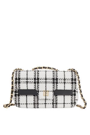 crossbody tas Orlea ecru/zwart
