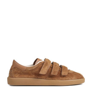 suède sneakers cognac