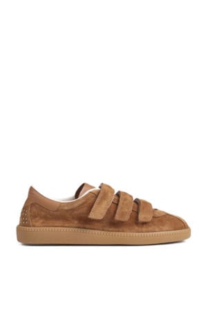 suède sneakers cognac