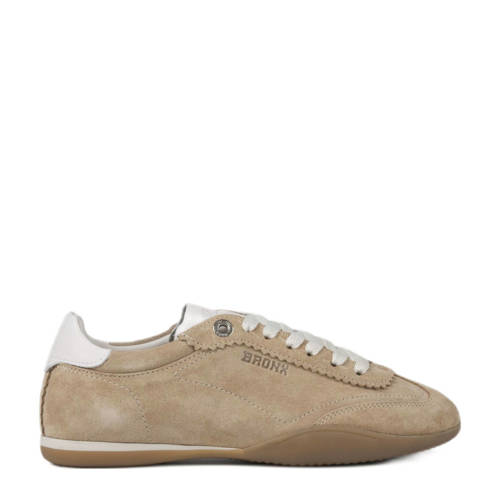 BRONX Park-err suède sneakers beige afbeelding