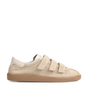 suède sneakers beige
