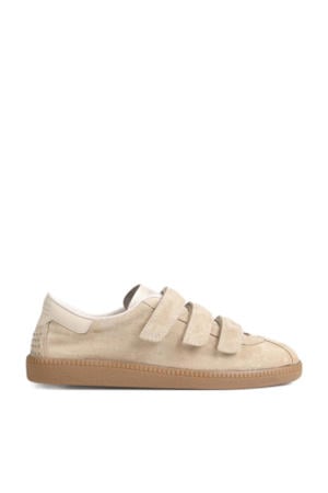 suède sneakers beige