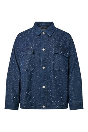 spijkerjas dark blue denim