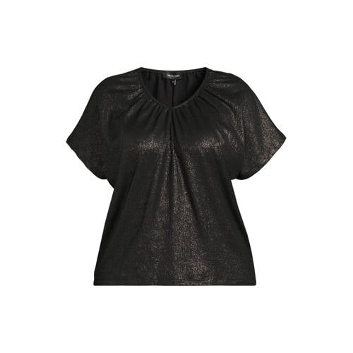 GREAT LOOKS top met glitters zilver afbeelding
