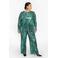 YOEK top groen met pailletten