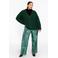 YOEK regular waist broek groen met pailletten