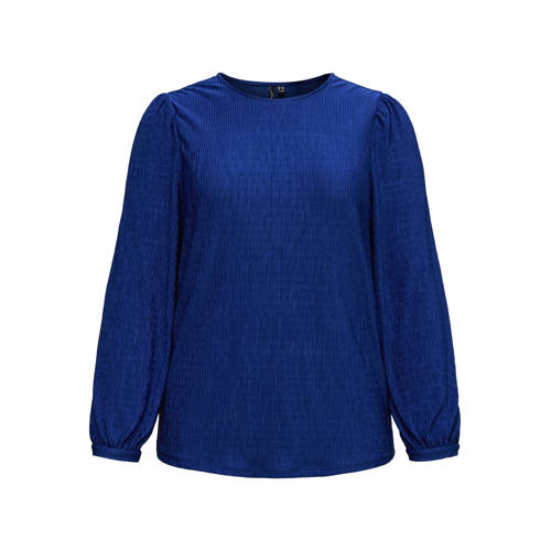 VERO MODA CURVE blousetop blauw afbeelding