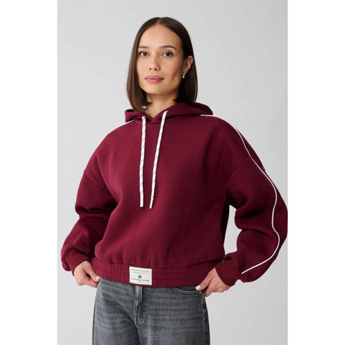 Shoeby hoodie donkerrood afbeelding
