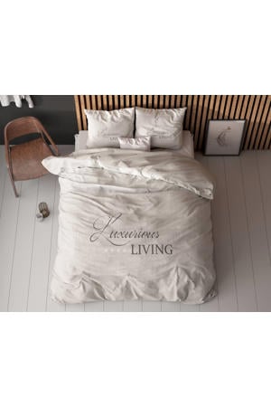 polyester dekbedovertrek lits-jumeaux (240x220 cm)