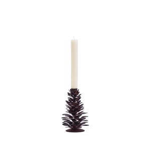 kerst kandelaar dennenappel