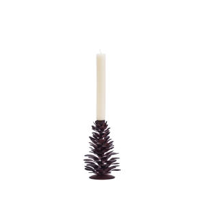 kerst kandelaar dennenappel
