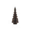 Madam Stoltz kerstboom papier grijs (93 cm)