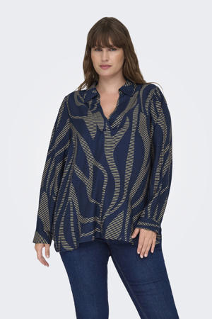 top donkerblauw