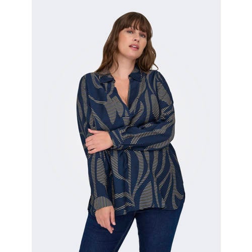ONLY CARMAKOMA top donkerblauw afbeelding