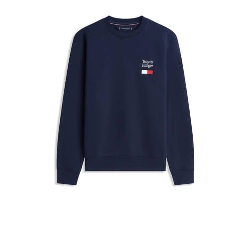 Tommy Hilfiger sweater donkerblauw afbeelding