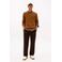 Tommy Hilfiger pullover met textuur bruin