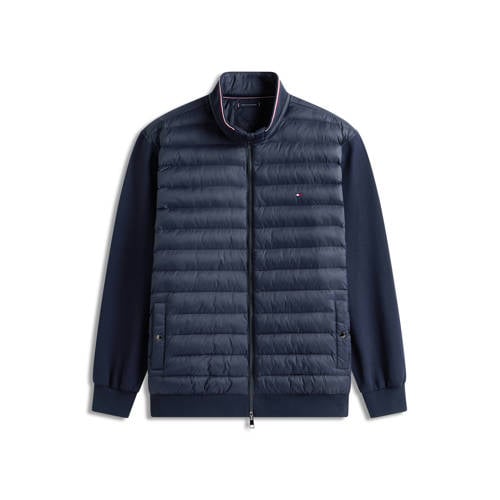 Tommy Hilfiger Big & Tall sweatvest Plus Size donkerblauw afbeelding