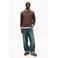 Tommy Jeans gebreide trui donkerbruin