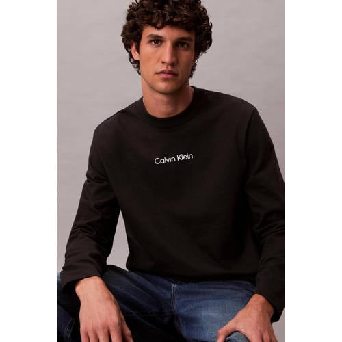 Calvin Klein longsleeve zwart afbeelding