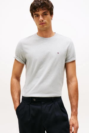 regular T-shirt lichtgrijs