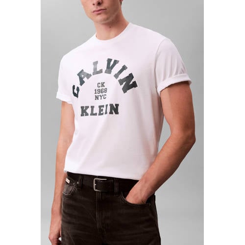 CALVIN KLEIN JEANS Oversized T-shirt wit afbeelding