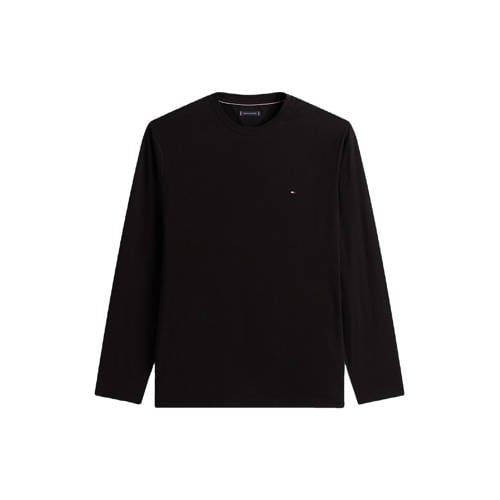 Tommy Hilfiger Big & Tall longsleeve Plus Size zwart afbeelding