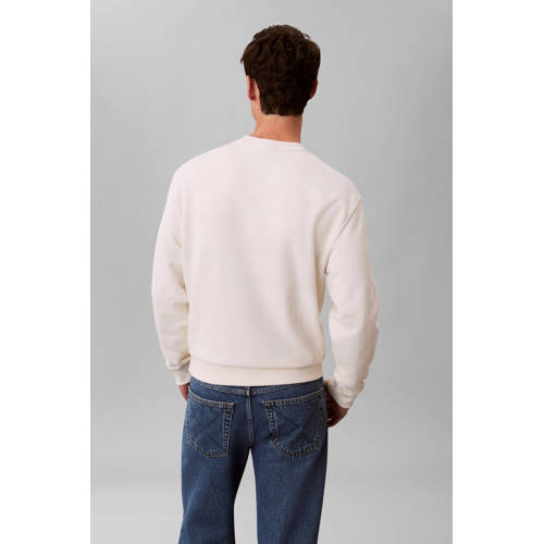 CALVIN KLEIN JEANS sweater ecru afbeelding
