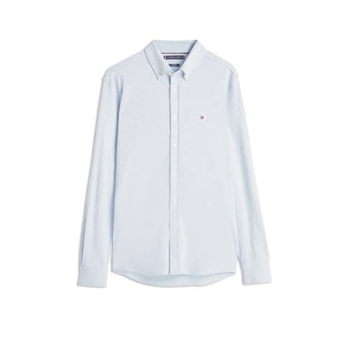 Tommy Hilfiger Regular casual overhemd lichtblauw afbeelding