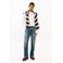 Tommy Jeans longsleeve met backprint ecru