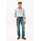 Tommy Hilfiger regular casual overhemd lichtgroen