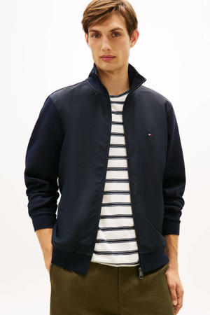 sweatvest donkerblauw