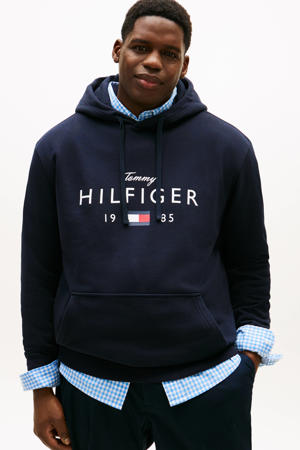 hoodie Plus Size donkerblauw