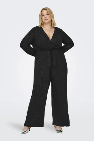 jumpsuit straight zwart