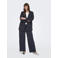ONLY CARMAKOMA regular blazer donkerblauw met glitter
