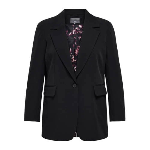 ONLY CARMAKOMA regular blazer zwart afbeelding