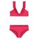 Shiwi The Sunshine Brand triangel bikini Bella donkerrood