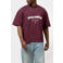 Equalité boxy T-shirt aubergine
