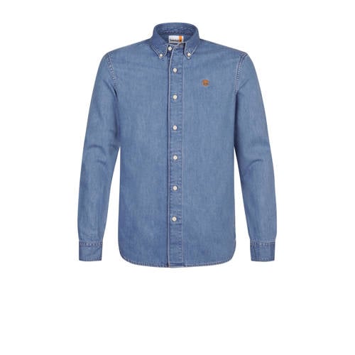 Timberland regular casual overhemd blauw afbeelding