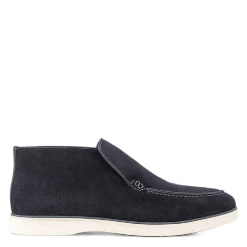 Memphis One suède enkelboots donkerblauw afbeelding