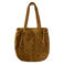 Sissy-Boy fluwelen shopper kaki