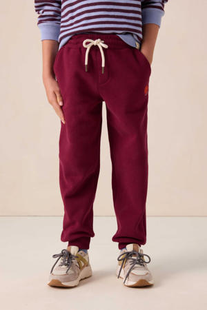 joggingbroek donkerrood