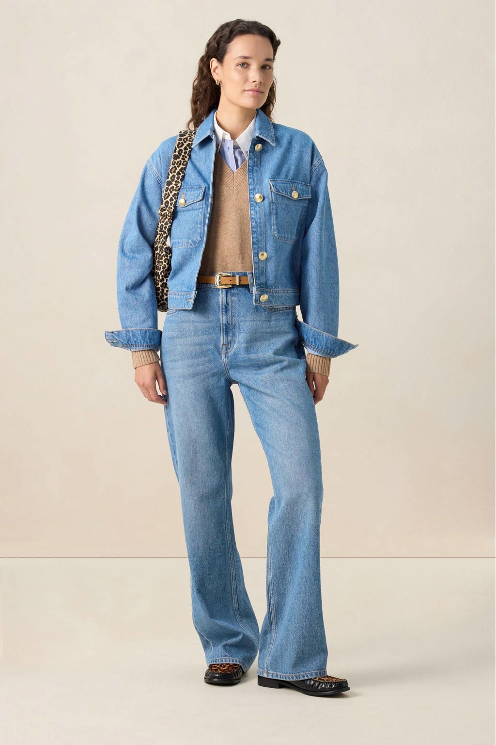 Sissy-Boy spijkerjas medium blue denim